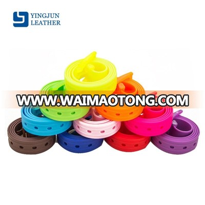 Fruit Golf Baseball Softball Jelly Rubber belt Silicone Belt Colorful Plastic Belts YJ-H00001