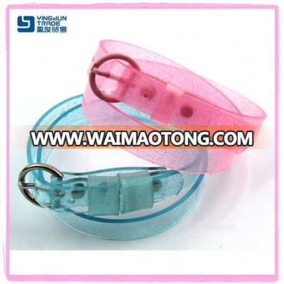 shinny candy color kids children PVC belt YJ-FC001